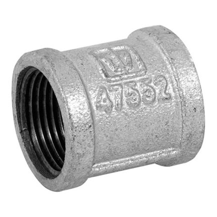 *** 25 Mm, 1" Galvanized Iron Coupling                         Special Order Item (Extended Lead Time 35-50 Days)