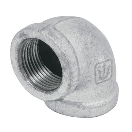 *** 19 Mm, 3/4" Galvanized Iron, 9 Elbow                         Special Order Item (Extended Lead Time 35-50 Days)