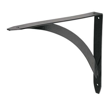 *** 8" X 10" Black Bar Shelft Bracket                         Special Order Item (Extended Lead Time 35-50 Days)