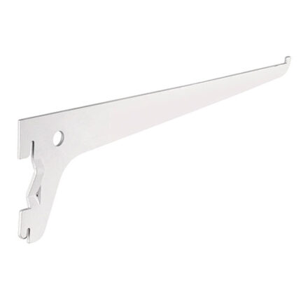 *** 10" White Single Track Bracket                         Special Order Item (Extended Lead Time 35-50 Days)