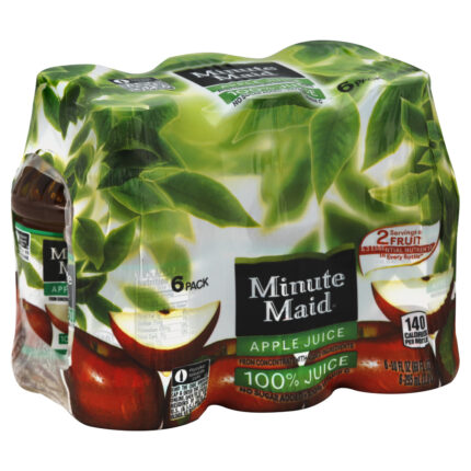 Minute Maid, Apple Juice With Vitamin C, Case Of 4, 60 Fl Oz