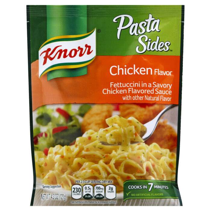 Knorr, Chicken Flavor Fettuccine, Case Of 12, 4.3 Oz - Image 1