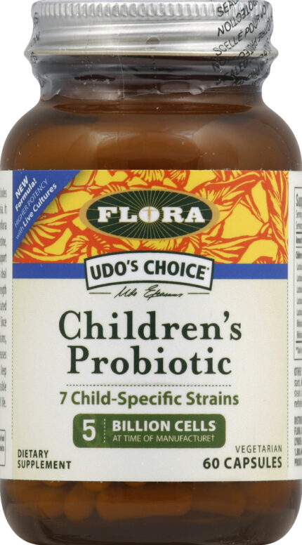 Flora Probiotic,Childrens 60 Cap