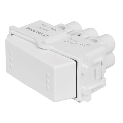 *** 3 Way Rocker Switch,Italian Style,White                         Special Order Item (Extended Lead Time 35-50 Days)