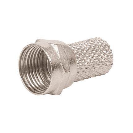 Twist Plug For Rg 6 Connector (4 Pieces)
