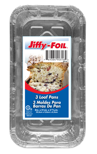 Jiffyfoil, Loaf Pans, Case Of 15, 3 Ct