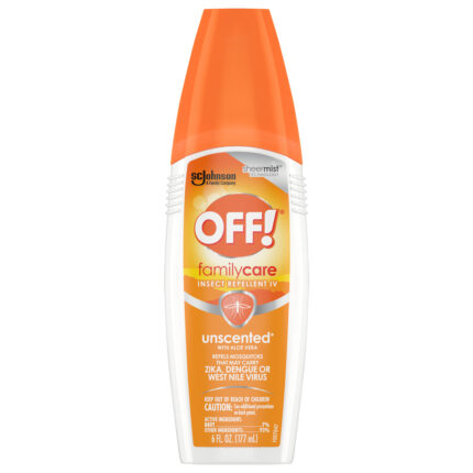 Off!, Familycare Insect Repellent Iv Unscented, Case Of 12, 6 Fl Oz