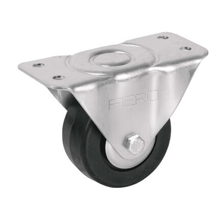 *** 3"Rubber Bear Plate Swivel Caster                         Special Order Item (Extended Lead Time 35-50 Days)
