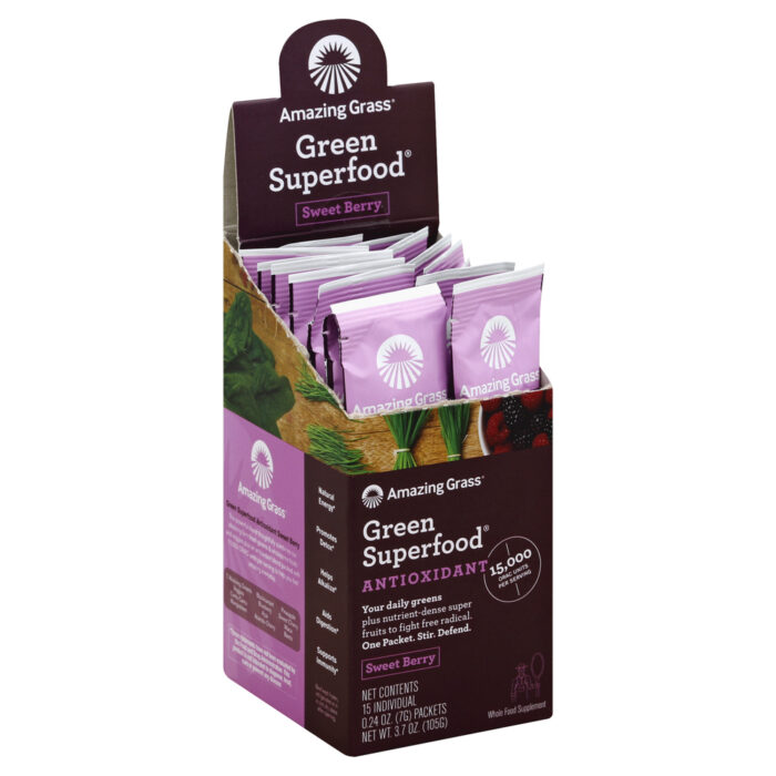 Amzgrs Grn Sprfood,Og3,Antx,Brry .24 Oz - Image 1