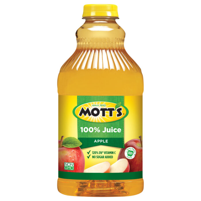 Mott'S, Apple 100% Juice, Case Of 8, 64 Fl Oz - Image 1