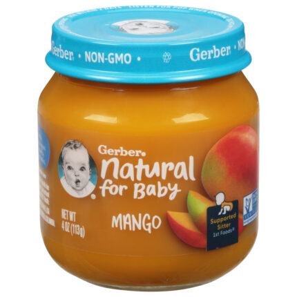 Gerber, Natural For Baby Mango, Case Of 10, 4 Oz