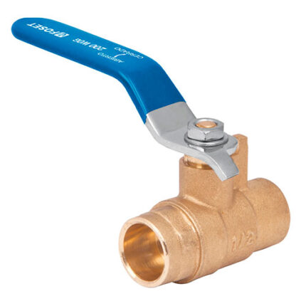 1/2" Weldable Brass Ball Valve