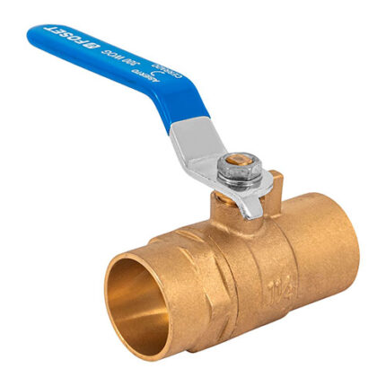 1-1/4", Weldable, Brass Ball Valve
