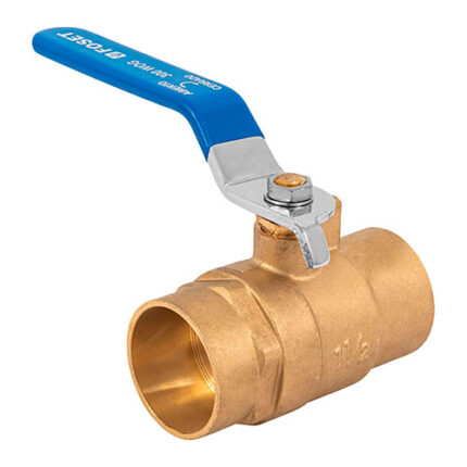 1-1/2", Weldable, Brass Ball Valve