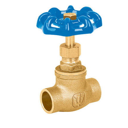 1/2" Weldable Brass Globe Valve