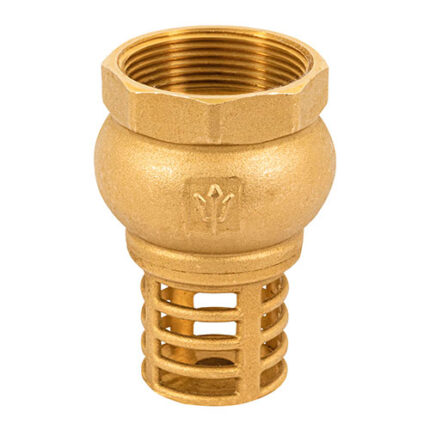 1-1/2" Check Valves, Brass Basket
