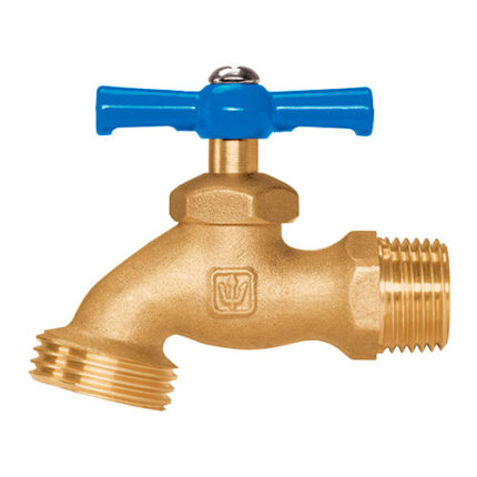 1/2" Brass Hose Bibbs, 4.6 Oz Outlet 3/4