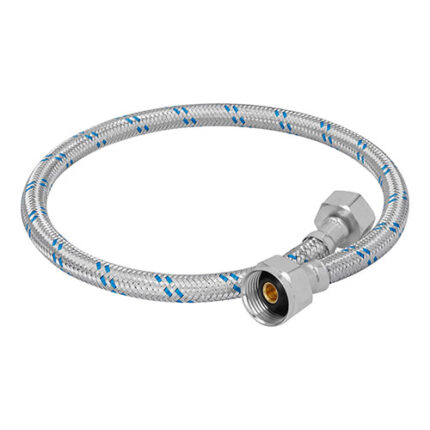 *** Flexible Aluminum Toilet Water Connectors-1/2" X 60 Cm                         Special Order Item (Extended Lead Time 35-50 Days)