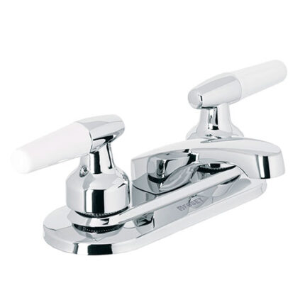 *** Bathroom Faucet, Two Decorative Handles                         Special Order Item (Extended Lead Time 35-50 Days)