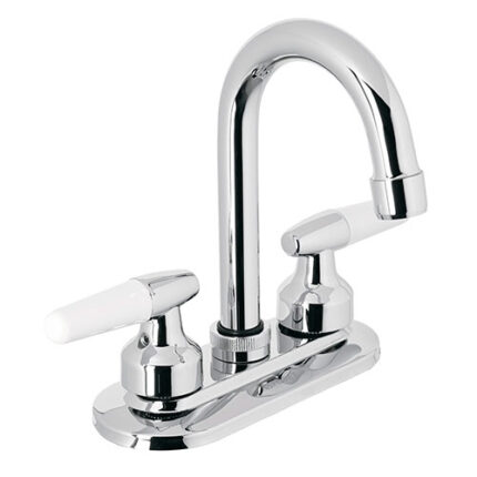 *** Bar Bathrom Faucet, Decorative Hdls                         Special Order Item (Extended Lead Time 35-50 Days)