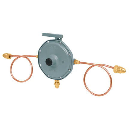 Double Outlet Gas Regulator