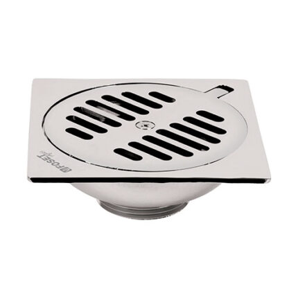4X4, Square, Brass Shower Strainer