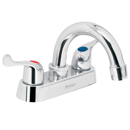 *** Bathroom Faucet, Lever Handles, Curve                         Special Order Item (Extended Lead Time 35-50 Days)