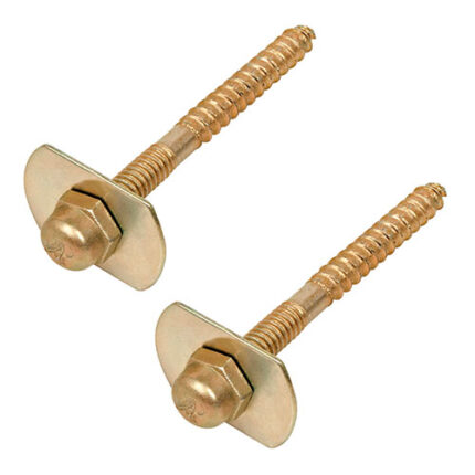 *** Toilet Screws And Bolts 2 Piece                         Special Order Item (Extended Lead Time 35-50 Days)
