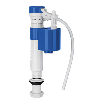 Toilet Tank, Adjustable Fill Valve