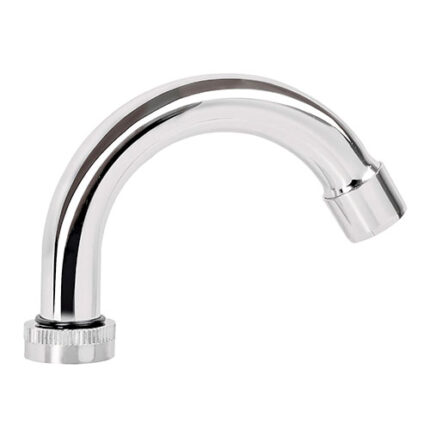*** 4" Curved Spout Bathroom Faucet                         Special Order Item (Extended Lead Time 35-50 Days)