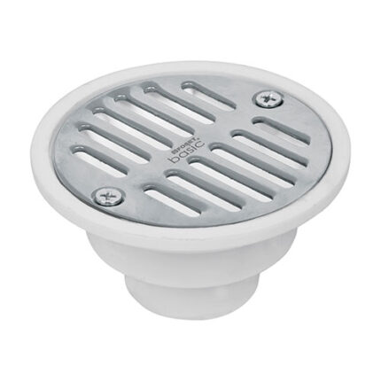 3-3/4", Polypropylene Shower Strainer