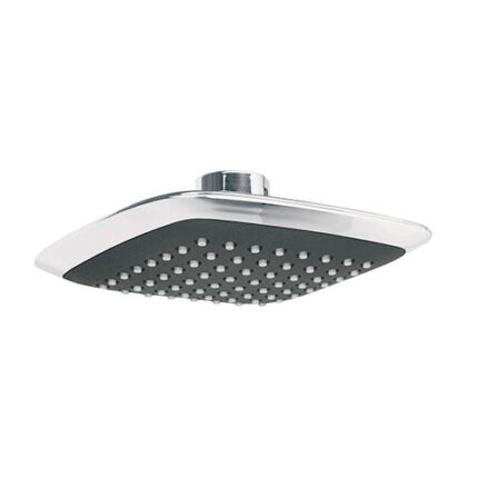6", Round, Plastic Showerhead