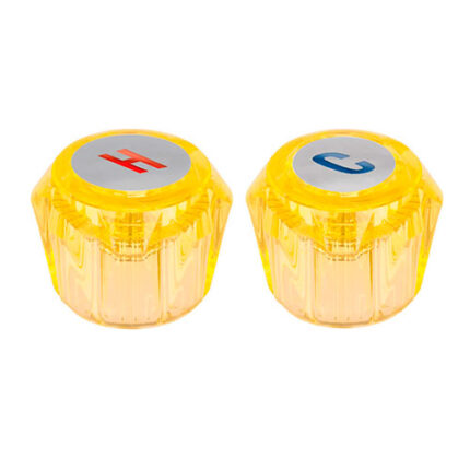 *** Bathroom-And Kitchen-Faucet Acrylic Handle Sets                         Special Order Item (Extended Lead Time 35-50 Days)