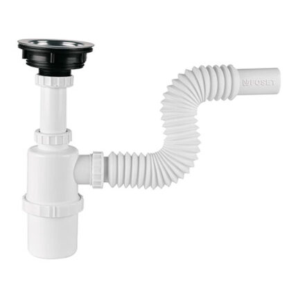Kitchen Drain Pipe With Strainer