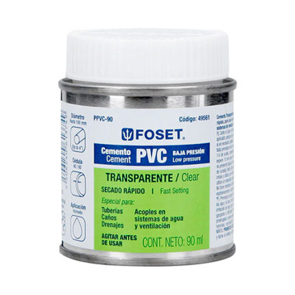 *** 90 Ml, Pvc Cement                         Special Order Item (Extended Lead Time 35-50 Days)