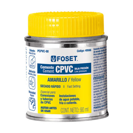 *** 90 Ml, Cpvc Cement                         Special Order Item (Extended Lead Time 35-50 Days)