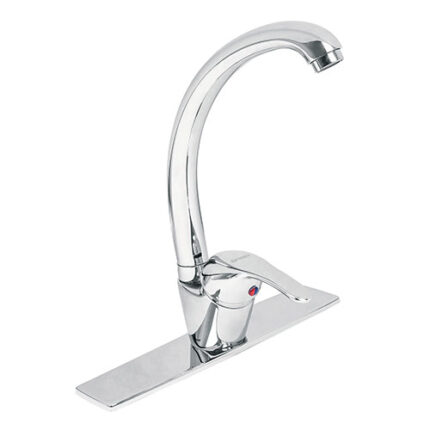 *** Single Lever, Bar Type Faucet, Aqua                         Special Order Item (Extended Lead Time 35-50 Days)