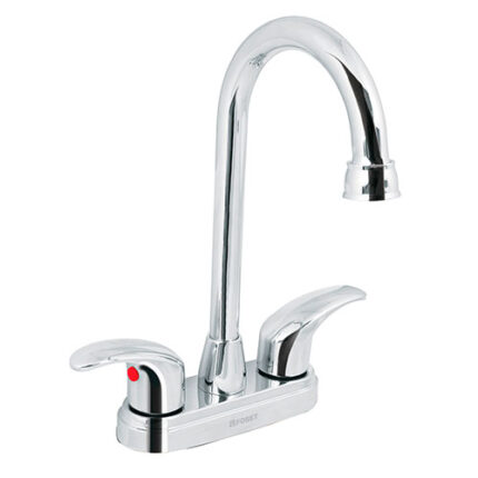 *** Lever Hdl,Bathroom Faucet, S.Steel, Aqua                         Special Order Item (Extended Lead Time 35-50 Days)