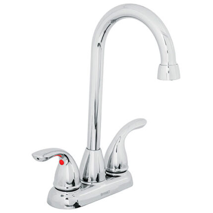 *** 4", Bar Type, Lavatory Faucet, Aereo                         Special Order Item (Extended Lead Time 35-50 Days)
