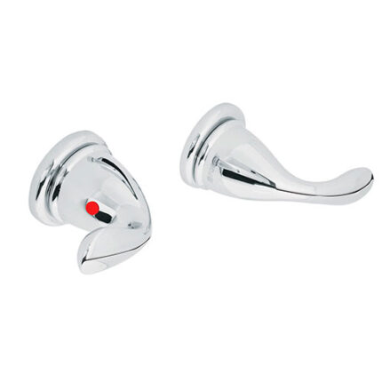*** Shower Handle Set, 2 Pieces, Aereo                         Special Order Item (Extended Lead Time 35-50 Days)