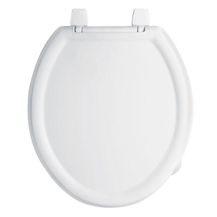 13.8", Low Cost, White Toilet Seat