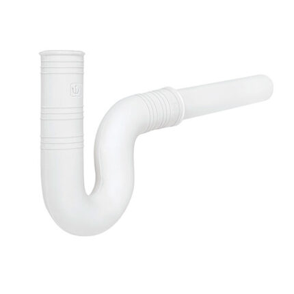 *** 1-1/4"Pvc Bathroom P-Trap W/Extension                         Special Order Item (Extended Lead Time 35-50 Days)