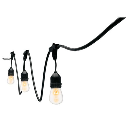 *** Outdoor String Lights, 7.3 M 12 Bulbs                         Special Order Item (Extended Lead Time 35-50 Days)