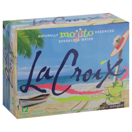 Lacroix, Mojito Essenced Sparkling Water, Case Of 2, 12/12 Oz