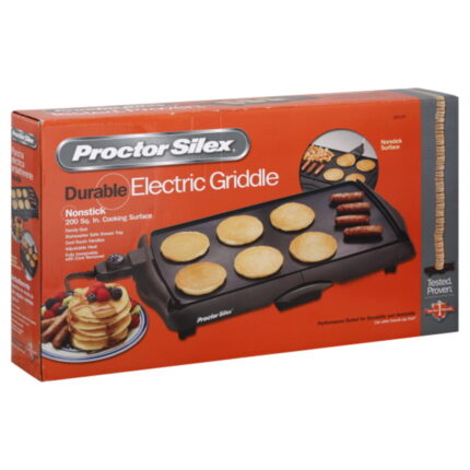 Proctor Silex, Durable Electric Griddle, Case Of 2, 1 Ct