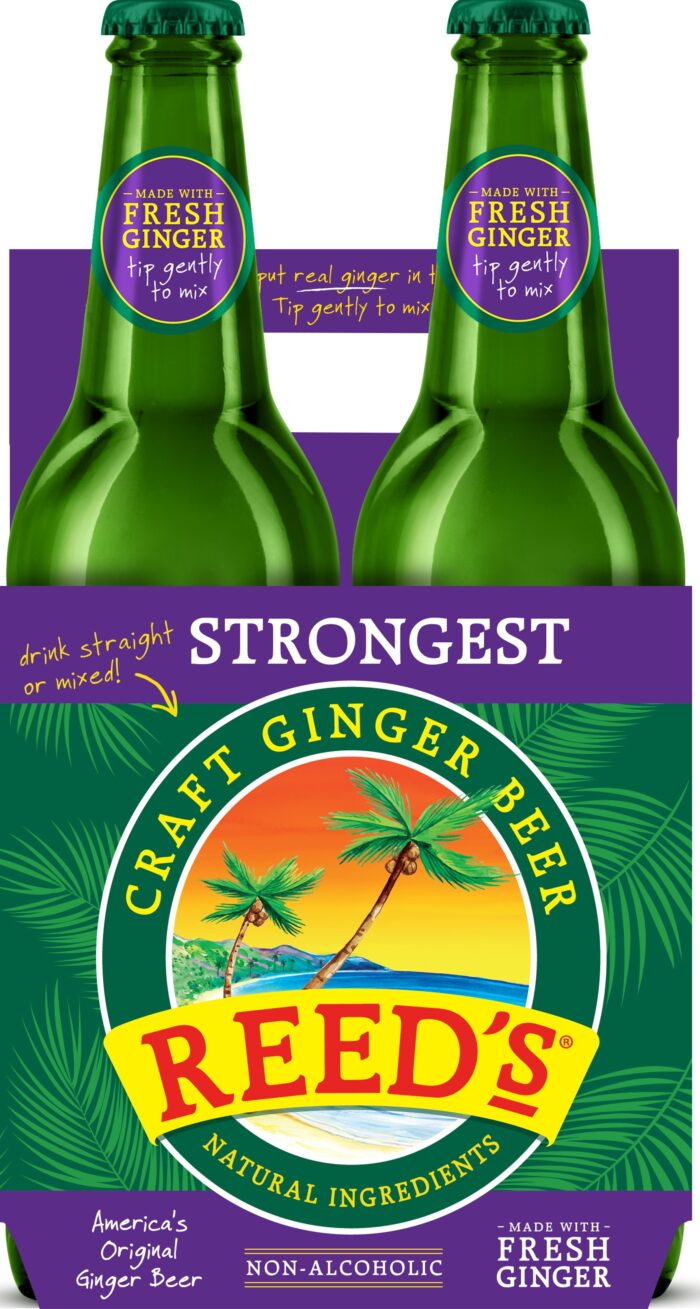 Reed'S Ginger Brew,Strongest 4/12 Fz - Image 1