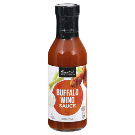 Essential Everyday, Wing Sauce Buffalo, Case Of 12, 12 Fl Oz