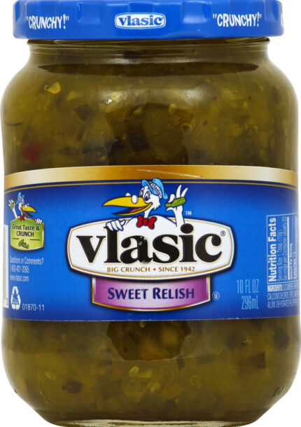 Vlasic, Sweet Relish, Case Of 12, 10 Fl Oz