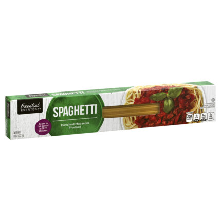 Essential Everyday, Spaghetti, Case Of 24, 8 Oz