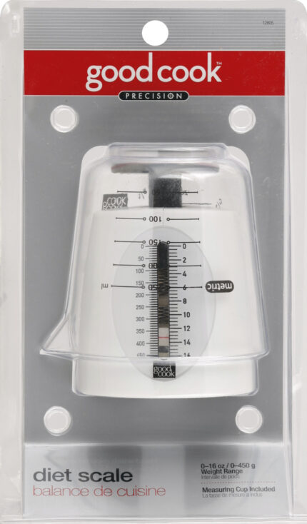 Good Cook, Precision Diet Scale White, Case Of 2, 1 Ct